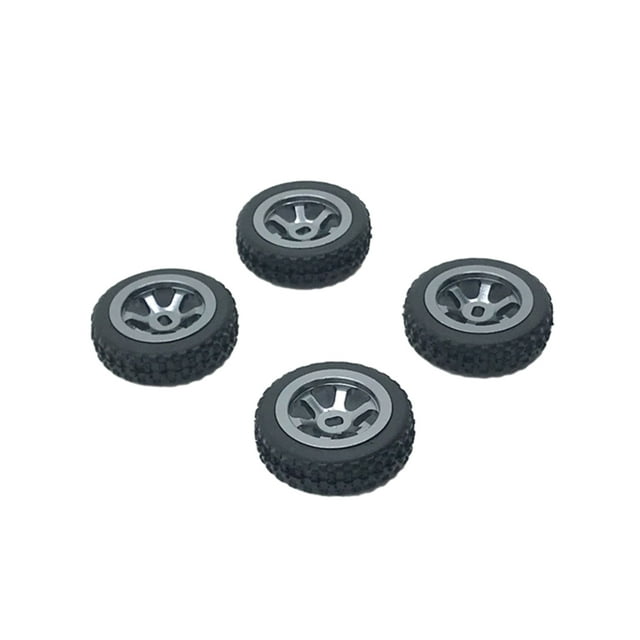 maskred 4pcs/set RC Car Wheel Rim Tire Modification Parts For 1/28 Wltoys K969 RC Car Vehicle Upgrade Wheel titanium 1Set