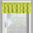 thumbnail image 4 of Ambesonne Lime Green Valance & Curtain, Lemon Lime Pop Art, 55"x30", Yellow Lime Green, 4 of 6