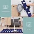 thumbnail image 6 of DarkBlue White Dinosaurs Silhouettes Pattern Kitchen Rugs Sets Of 3,Kitchen Runner Rugs Non Skid Washable,Decorative Kitchen Floor Mats for Kitchen,Sink,Laundry,17"x30"+ 17"x47" + 17"x59", 6 of 6
