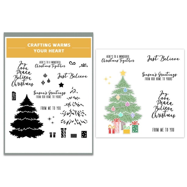 Sellos Corte Metal Dies Estampas Y Dias 2024 Navidad para Tarjetas