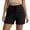 Black, variant on Running Shorts for Women Drawstring High Waisted Yoga Shorts with Zipper Pockets Plus Size Fashion