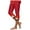 Red, variant on YDFCWXW Halloween Printed Leggings for Women Soft Stretch Workout Yoga Tights Elastic Waist Halloween Beige, XXL