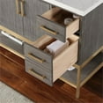 thumbnail image 6 of Wildy 48" Single Bathroom Vanity Set in Classical Grey with Grain White Composite Stone Countertop without Mirror, 6 of 8