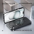 thumbnail image 6 of 2-in-1 Entronix Bundle for iPhone 14 Plus, Magnetic Clear Case 1 Screen Protector, Black, 6 of 6