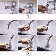 thumbnail image 5 of 360 Degree Swivel Faucet Aerator Kitchen Faucet Head 2 Modes Adjustable Shower Head Filter Sprayer for Kitchen Bathroom (Short), 5 of 5