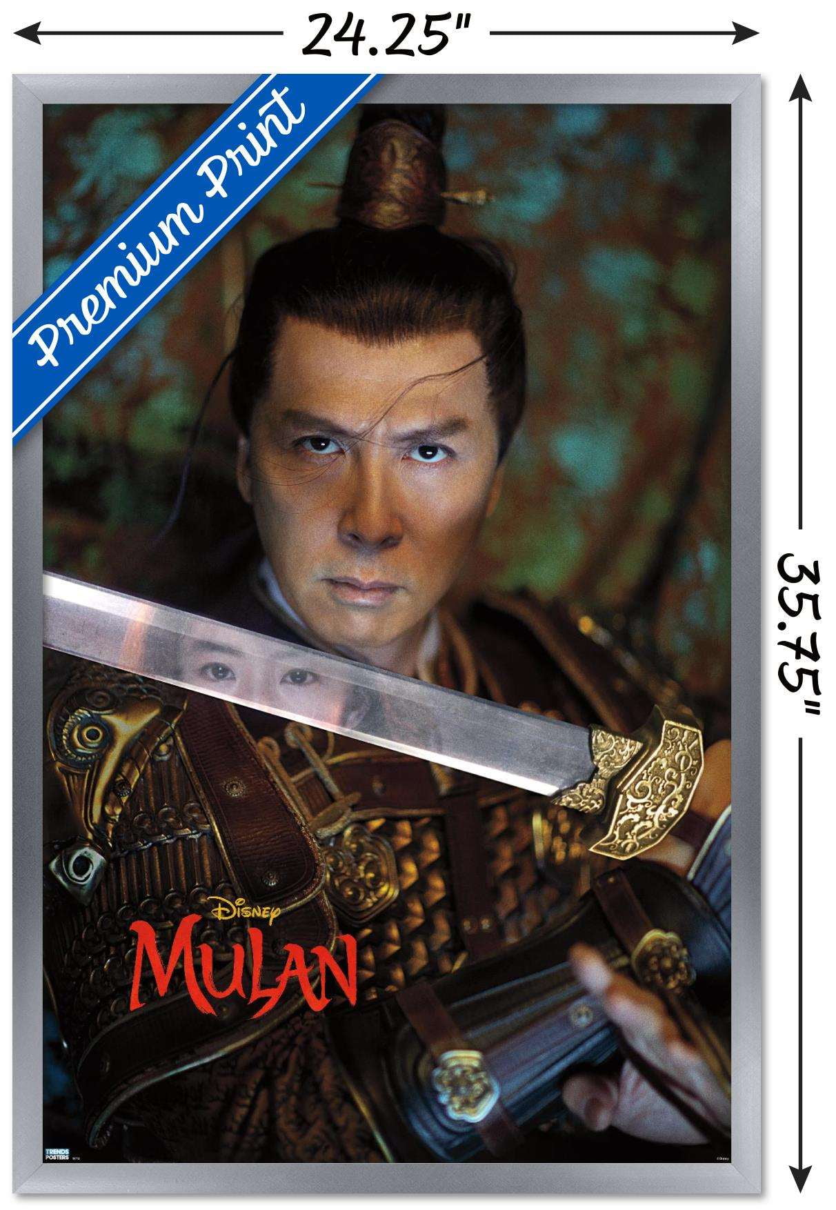 Disney Mulan - Commander Tung Wall Poster, 22.375" x 34", Framed