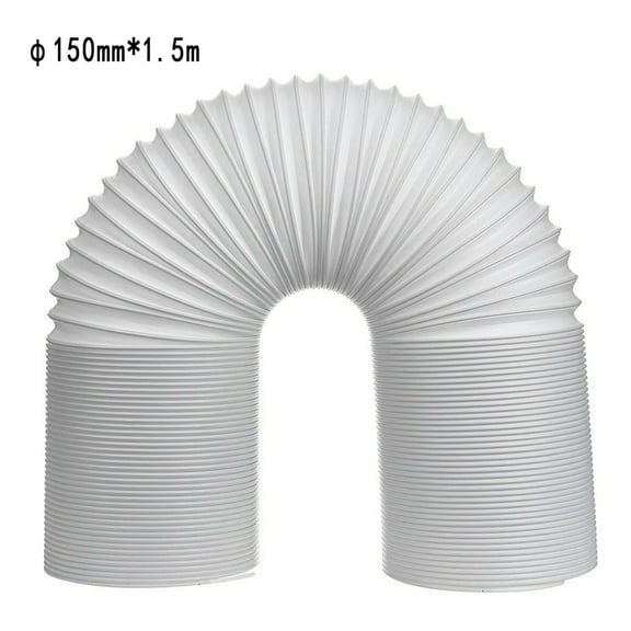AOOOWER 13/15cm Diameter Flexible Portable Air Conditioner Exhaust Pipe Vent Hose Tube D