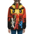 thumbnail image 4 of NinJago Printing Hooded Sweater Hoodies For Teens Boys Girls With Pocket Sweatshirt Hoody, 4 of 5
