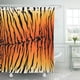 thumbnail image 1 of ABPHQTO Cortinas de ducha de baño con diseño de tigre de la selva de animales de rayas abstractas naranja amarillo negro gato africano 152x180 cm ABPHQTO PKNMT60x72Shower-3563, 1 of 2
