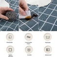 thumbnail image 4 of piezas de delantal de cocina de moda de PVC, impermeable y a prueba de aceite, lindo, pequeño, fresco, cintura femenina, adulto puede limpiarse las manos, 4 of 5
