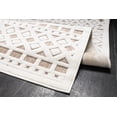 thumbnail image 5 of LaDole Rugs Geometric Modern Contemporary Area Rug - Durable Premium Carpet for Living Room, Bedroom, and Office - Beige, 6x9 (6'7"x9'2", 200cm x 280cm), 5 of 5