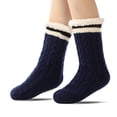 thumbnail image 2 of LYMAYTER Women Fuzzy Warm Slipper Socks Winter Non Skid Indoor floor Socks Fleece Soft Grips Socks, 2 of 7