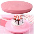 thumbnail image 5 of Decoración y herramienta para repostería de cocina para decorar dulces a la perfección Soporte giratorio para tartas con diseño floral de 360°, 5 of 5