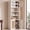 White, variant on OMCMUU Cabinet with Acrylic Door and 2 Adjustable Shelves, Scratch-Resistant, White