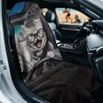 thumbnail image 3 of XYZCANDO Car Seat Towel Cover with Funny Cat Driving Pattern, Car Seat Protector for Outdoor Sports and Daily Road Trips, 3 of 11