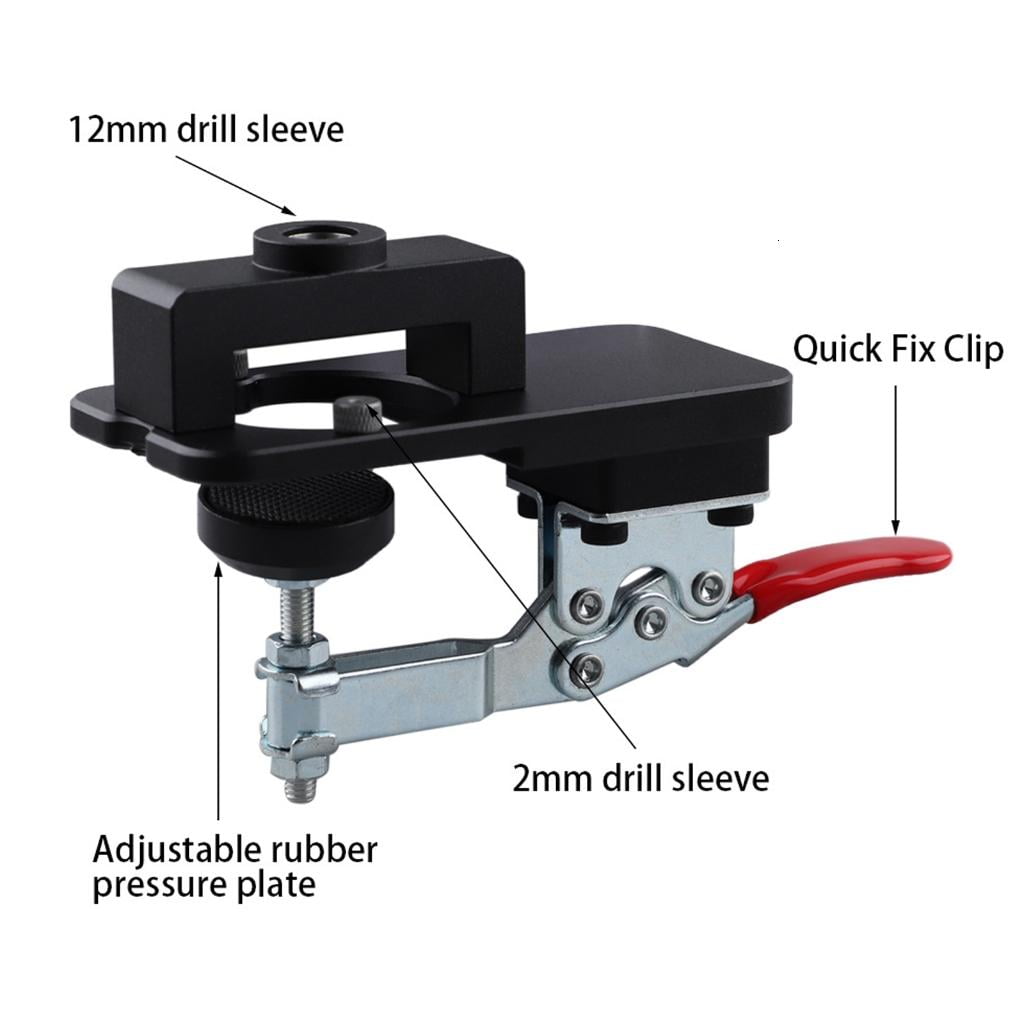 Giaone Metal Concealed Hinge Jig For Cabinet Door Installation Woodworking Tool