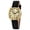 Gold Fabric #1, variant on Gold Watch for Women, Casual Women Quartz Watch with Nylon Strap, Small Seconds Hand, Fashion Women's Wristwatch, Waterproof Classic Ladies Watch, Light Blue