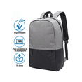 thumbnail image 2 of Mochila De Estudiante, Mochila Para Laptop, Capacidad De 18 L Malubero negro con gris, 2 of 4