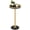 Black + Gold-1, variant on Small Round Side Table Drink Coffee Martini With Pedestal Accent For Spaces In Living Room Bedroom Sofa Couch Rustic Brown Bf168bz01