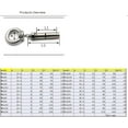thumbnail image 3 of Anchor Bolts,Expansion Bolts 2Pcs M6 M8 M10 Anti-Loose 304 Stainless Steel Sheep Eye Pull Screw Belt Expansion Screws Hanging Swing Hook Anchor Bolts (Length : 70mm, Size : M10) (Color : 100mm, Size, 3 of 3