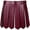 red, variant on Jiibva Men's Gladiator Costume PU Leather Gladiator Kilt Skirt Punk Style Skirt Belt
