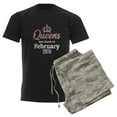 thumbnail image 6 of CafePress - Queens Are Born In February 29Th Pajamas - Men's Dark Loose Fit Cotton Pajama Set, 6 of 7