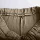thumbnail image 4 of Pantalones largos de verano para hombre, de algodón y lino, con pierna ancha, estampados, con cordones, para deportes y vacaciones, 4 of 7