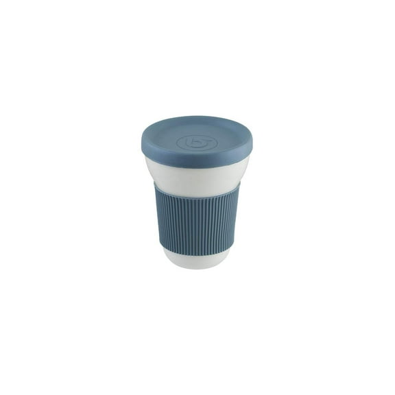 Softline dia.3.75" h:4.75" 12 oz. Round White Porcelain Mug (Set of 2)