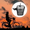 thumbnail image 3 of LJNYFDC MTB Front Basket Bike Basket Set Large Capacity Easy to Install Metal Mesh Bike Basket with Quick Release Bracket for Cycling Front Handlebar 1 Set, 3 of 6