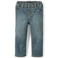 thumbnail image 1 of The Children's Place Boys' Little Bootcut Denim Pant, Tide Pool, 18-24MONTH, 1 of 3