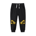 thumbnail image 2 of SROBPTY Fall Winter Teens Boys Girls Sweatpants Print Elastic Waist Drawstring Fleece with Pockets, 2 of 4