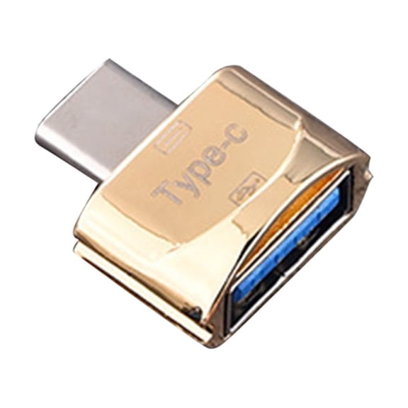 Lector de Tarjetas Cateissary USB 3.1 Tipo-C Dorado