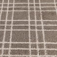 thumbnail image 4 of Mainstays Brown Tartan Grid Indoor Area Rug, 5'x7', 4 of 9