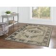 thumbnail image 3 of Linon Home DÃ©cor Great Zero Area Rug Collection, Ivory and Navy, 8' x 10', 3 of 6