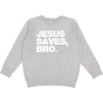 thumbnail image 2 of Inktastic Jesus Saves, Bro. Youth Sweatshirt, 2 of 4