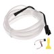 thumbnail image 1 of Cuerda de luz LED EL de 2m Unique Bargains, tira de luz de neón flexible para iluminación interior de automóviles, controlador de cableado (12v) blanca, 1 of 1