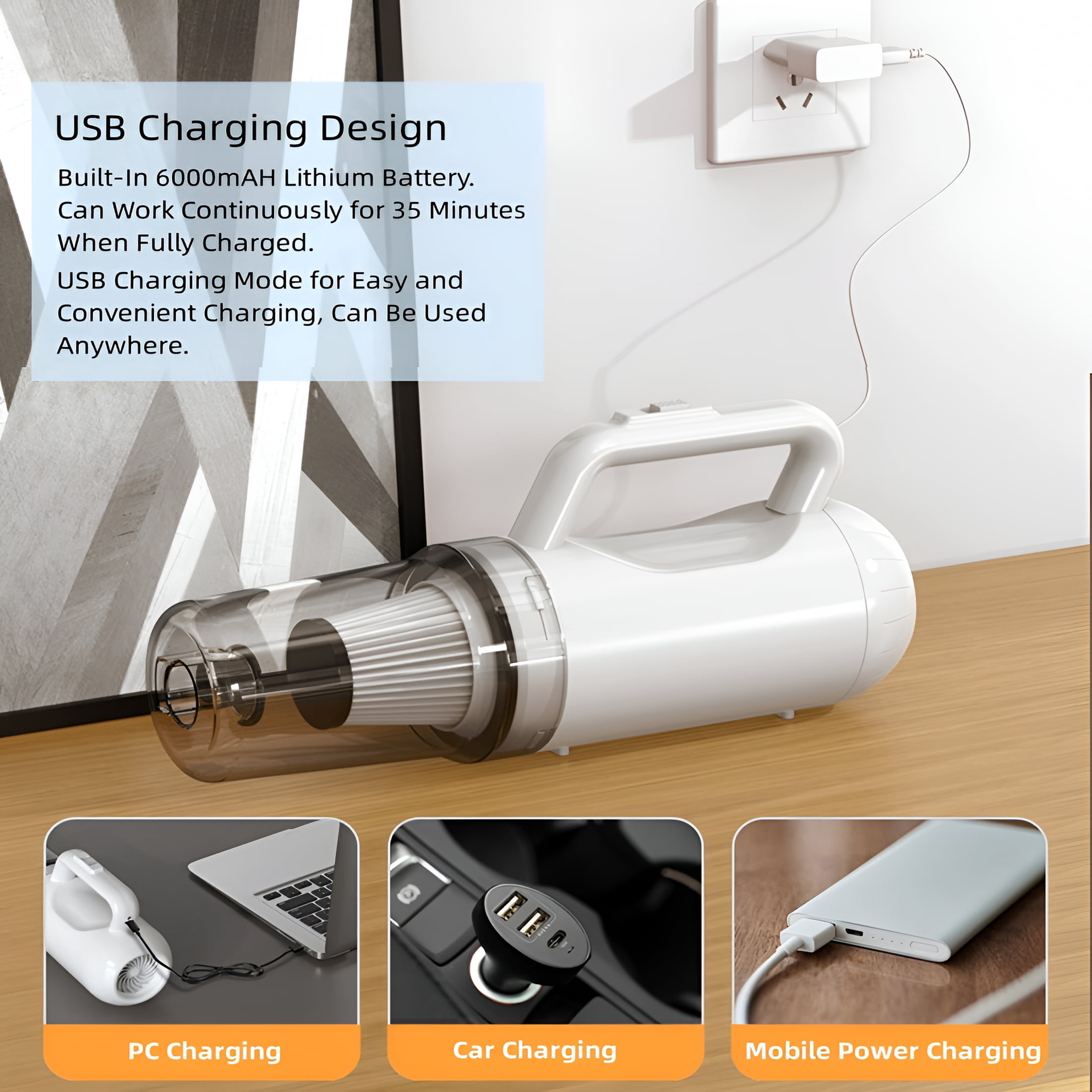 ZEPARO Cordless Stick Vacuum Cleaner and Mop Combo,Vacuum Blower and Mop 3 in 1,12000pa Suction Stick Vacuum Cleaner Rechargeable Upright Vacuum with Water Tank for Home Hard Floor Pet Hair