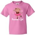 thumbnail image 3 of Inktastic Mawmaw Girl Ballerina Monkey Youth T-Shirt, 3 of 5
