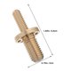 thumbnail image 2 of BESTYASH 2Ud Tornillos Para Extensión De Taco De Billar Construcción En Latón Con Antiaflojeo Para Precisión, 2 of 8