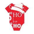 thumbnail image 6 of Rocae Saying Ho Ho Ho for Baby Cotton Short-Sleeve Bodysuits for Unisex Onesies Bodysuit-3 Months, 6 of 7