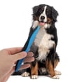 thumbnail image 2 of Unique Bargains 1 Pc Durable Straight Row Pet Grooming Brush for Pet 7.2"x1.85" Black Blue, 2 of 6