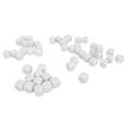 thumbnail image 1 of Blank § Cubes§ Blocks§blank  Cubes§blank Six Sided §blank  Set 50PCS Blank Six Sided  Round Corner Plastic 0.6in  Cubes For Board Games DIY Sticker Math Teaching Party, 1 of 8
