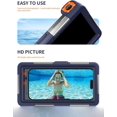 thumbnail image 2 of Prociv Universal Underwater Phone Case for Snorkeling, IP68 Professional Diving Waterproof Outdoor Cellphone Case with Lanyard for Most of Samsung Galaxy and iPhone Series Blue, 2 of 8