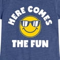 thumbnail image 3 of Instant Message - Here Comes The Fun - Toddler & Youth Girls Short Sleeve Graphic T-Shirt, 3 of 6