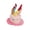 Pink, variant on Plush Pet Birthday Cake Hat, Festive Celebration Headwear for Dogs and Cats, Decorative Party Costume Accessory, Soft and Comfortable Holiday Apparel, Blue