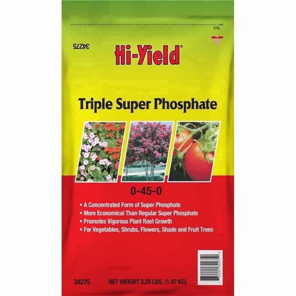 Hi-Yield 434275 3.25 lbs 0-45-0 Triple Super Phosphate - CA MP12