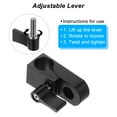 thumbnail image 4 of Unique Bargains 15mm Rod Clamp with 1/4'20 Thread Screw for Camera Support System Shoulder Rig Tripod DSLR Rail Black, 4 of 4