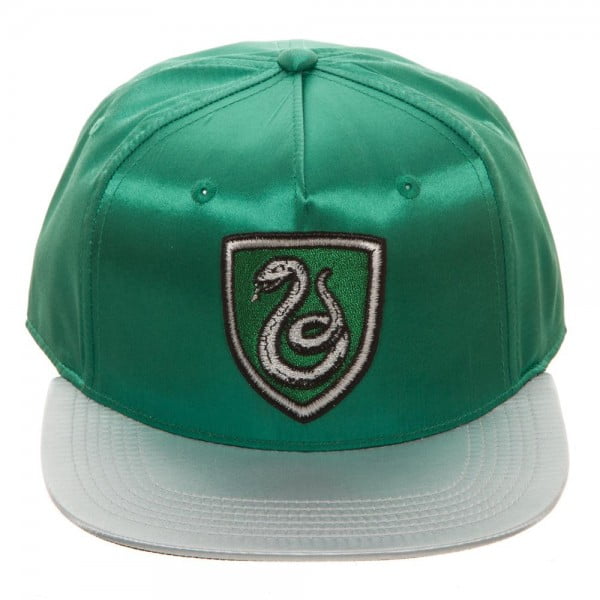 Harry Potter Baseball Cap Harry Potter Slytherin Satin Snapback