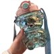 thumbnail image 1 of ZHAOCHENG Botella de agua con forma de oso kawaiiBotella de agua grande con forma de oso kawaii con pajita y correaBotella de agua con pajita y correa, 1 of 5