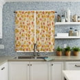 thumbnail image 5 of Thanksgiving Fall Orange Maple LeavesWindow Curtains Kids Bedroom Modern Living Room Hall Curtains Kitchen Decorative Drapes, 5 of 7